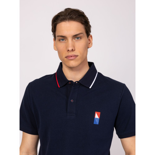 Heavy Tools DARIEN Férfi Galléros póló Navy