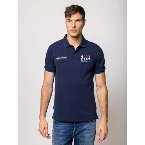 Heavy Tools DERNET Férfi Galléros póló Midnight