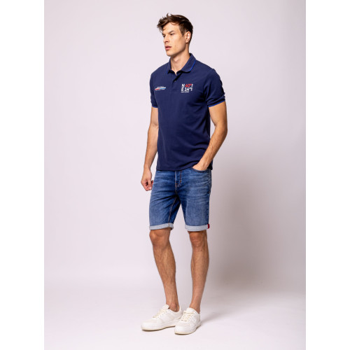 Heavy Tools DERNET Férfi Galléros póló Midnight