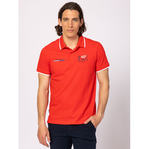 Heavy Tools DERNET Férfi Galléros póló Red