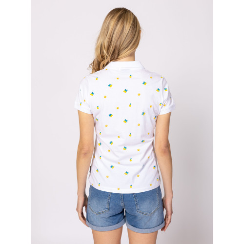 Heavy Tools DOMI Női Galléros Póló Lemon