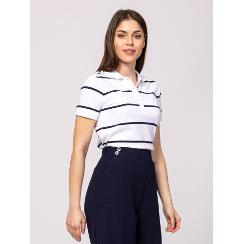 Heavy Tools DITTI Női Galléros Póló Lines