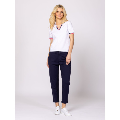 Heavy Tools DENULA Női Galléros Póló White