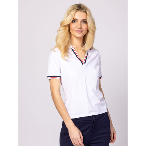 Heavy Tools DENULA Női Galléros Póló White