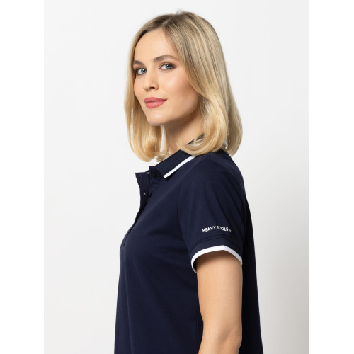 Heavy Tools DELIN Női Galléros Póló Navy