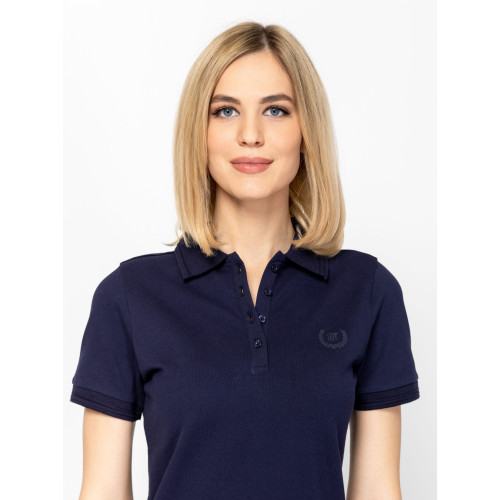 Heavy Tools DIALLAS26 Női Galléros Póló Navy