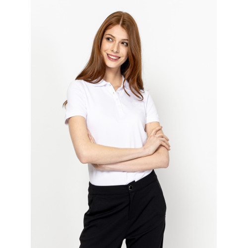 Heavy Tools DIALLAS26 Női Galléros Póló White