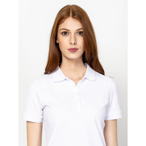 Heavy Tools DIALLAS26 Női Galléros Póló White