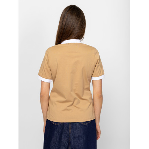 Heavy Tools DELOZIA Női Galléros Póló Beige