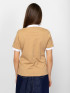 Heavy Tools DELOZIA Női Galléros Póló Beige