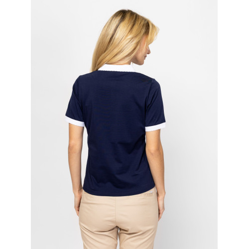 Heavy Tools DELOZIA Női Galléros Póló Navy