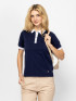 Heavy Tools DELOZIA Női Galléros Póló Navy