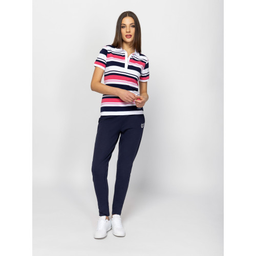 Heavy Tools DITTIS26 Női Galléros Póló Striped