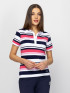 Heavy Tools DITTIS26 Női Galléros Póló Striped