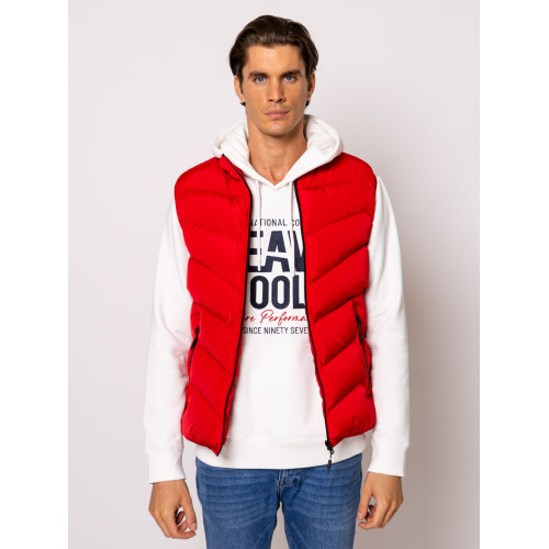 Heavy Tools WELO Férfi Mellény Red