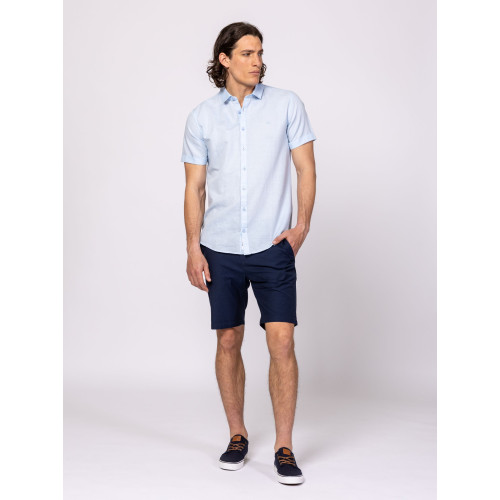 Heavy Tools REEVA Férfi Ing Azzurro