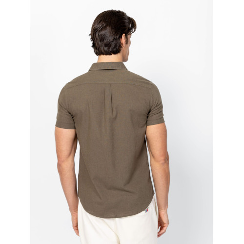 Heavy Tools REEVAS26 Férfi Ing Khaki