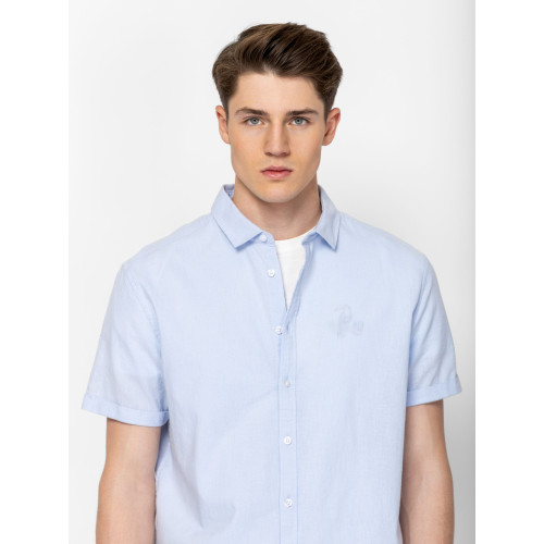 Heavy Tools REEVAS26 Férfi Ing Aqua