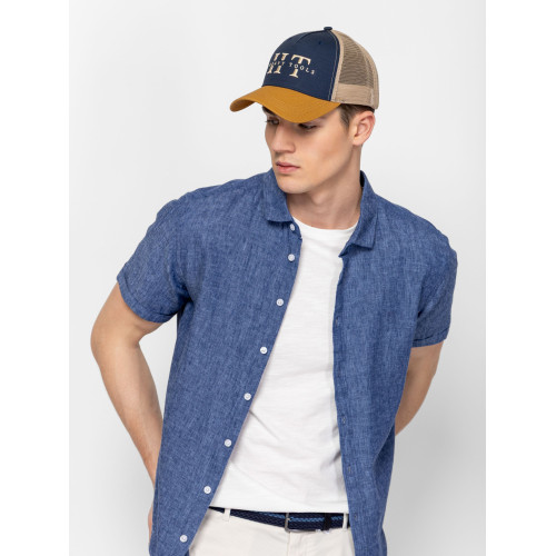 Heavy Tools REEVAS26 Férfi Ing Indigo