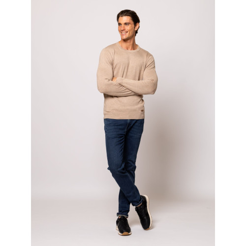 Heavy Tools HARLOW Férfi Pulóver Camel